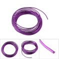 thumbnail image 2 of 5 Meters / Roll 2mm Round Oxidation Aluminium Wire DIY Accessories For Crafts Making (purple), 2 of 2