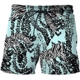 thumbnail image 1 of Tiger Leopard Graphic Beach Shorts Pants Men 3D Printing Surfing Board Shorts Summer Hawaii Swimsuit Swim Trunks Cool Ice Shorts Fivean unisex, 1 of 2