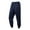 Navy, variant on CQONEPT Men's Sherpa Lined Sweatpants Elastic Waist Jogger Pant Thick Thermal Winter Loose Fit Pants with Pockets Dark Gray L