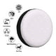 thumbnail image 4 of Fotbe Kawaii Cat Paw Funda de Llanta de Repuesto con Estampado, Engrosada, Ajuste Universal para Jeep, Remolque, RV, SUV, Camión-16 inch, 4 of 6