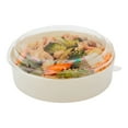 thumbnail image 3 of Taipei Clear Plastic Lid - Fits Poplar Large Container - 100 count box, 3 of 3