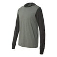 thumbnail image 2 of Unisex Jersey Long-Sleeve Hoodie - DP HT/ DK GRY HT - M, 2 of 5