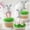 SL2, variant on Cake Toppers Easter Cute Bunny Decorated Cupcake Insert Card Dessert Party Cake Inserts Easter Decorations