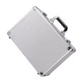 thumbnail image 1 of VONKY Tool Storage Box Solid Musical Storage Case Black Zipper Aluminum with Silver, 1 of 6