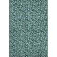 thumbnail image 2 of Addison Rugs Mayfield Washable Transitional Floral Teal Rectangle Rug, 8' x 10', 2 of 6