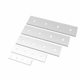 thumbnail image 6 of 1pc Sliver Strip Plate aluminum connector fastener 2020 3030 4040 6060 8080 9090 2/3/4/6/8 Hole Angle Connector Aluminum Mount Plate, 6 of 8