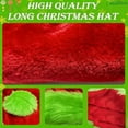 thumbnail image 4 of LNZGNM Christmas Unisex Traditional Santa Hat, Winter Festival Hat for the Holidays, Simple Style, Daily Comfort Hat,Red(One Size), 4 of 6