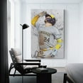 thumbnail image 3 of Wilson Contreras Canvas Poster Picture Print Wall Art Poster Painting Canvas Posters Artworks Gift Room Aesthetic 20x30inch(50x75cm), 3 of 6
