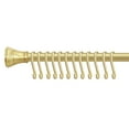 thumbnail image 3 of Utopia Alley Shower Rings, Shower Curtain Rings for Bathroom, Rustproof Zinc Shower Curtain Hooks Rings, S Shaped Hooks for Shower Curtains, Set of 12, Gold, 3 of 10