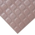 thumbnail image 4 of Rubber-Cal "Block-Grip" Rubber Flooring Rolls - 2 mm x 4 ft x 25 ft Rubber Rolls - Brown, 4 of 6