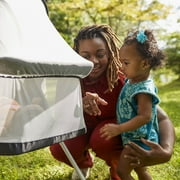 Cosco Kids Sleep Spot Baby Bassinet, Portable Bassinet for Baby, Noir Dot