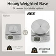 thumbnail image 4 of KES Toilet Paper Holder Free Standing 26" H (Taller Version), Toilet Paper Roll Holder Stand with Weighted Base for Bathroom, 18/8 Stainless Steel Brushed, 4 of 10