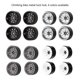 thumbnail image 2 of 1.9inch Beadlock Wheel Rims Metal Wheel Hubs Wheel Rims Set of 4PCS for 1:10 Remote Control Play Vehicle Crawl Car Model White, 2 of 4