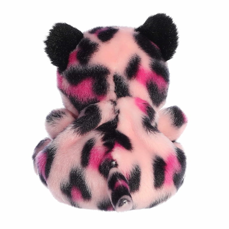 Aurora, Mini Stuffed Animal, 5'' Regina Pink Leopard, Plush Toy