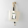 thumbnail image 5 of CafePress - A Garden And A Library Tote Bag - Unisex Canvas Tote Bag, Beige, 1-Piece, 5 of 7