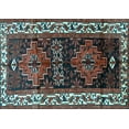 thumbnail image 1 of Ahgly Company Indoor Rectangle Persian Light Blue Traditional Area Rugs, 8' x 10', 1 of 4