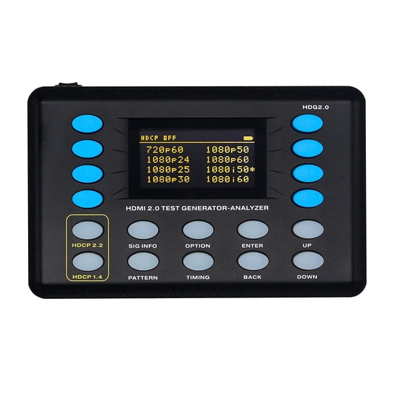 J-Tech Digital 4K 60HZ HDMI 2.0 18G Signal Generator & Analyzer Supports YUV 4:4:4 HDCP 2.2 CEC HDR EDID Testing