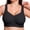 Black, variant on Women Jelly Bra Push Up Seamless Wireless T-shirt Bra, Supportive Full Coverage, Size S to 5XL