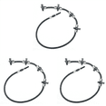 thumbnail image 1 of 3X A6460700932 6460700932 Fits for Sprinter 2.2 Fuel Leak Off Pipe Fuel Tank Line Hose Pipe Injector Hose,3 x Fuel Injector Hose,black, 1 of 5
