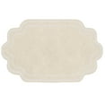 thumbnail image 2 of Home Weavers Allure Collection Bathroom Rug 100% Cotton Tufted Bathroom Rug, Soft & Absorbent Bath Rugs, Non-Slip Bath Rug, Machine Wash Dry Bath Mats - 24"x40" Bath Rug, Ivory, 2 of 9