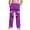 #0047-Purple, variant on Favoffer Boys Girls Pants Summer Fashion Print Casual Beach Pants With Pockets Soft Comfortable Loungewear Bottoms Daily Home Beach Outdoor Vacation Sizes 4-14Y