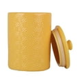 thumbnail image 3 of 10 Strawberry Street Diamond 3 Piece Canister Set, Yellow, 3 of 4