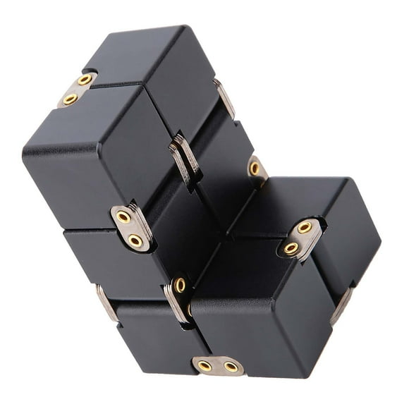 Juguete De Cubo, Peso Ligero, Tamaño De Bolsillo, Hecho De Aluminio Anodizado, Estilos Discretos Y Ergonómicos, Juguete Antiestrés, Chorro De Se Utiliza En La Superficie
