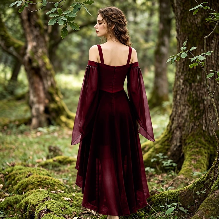 formal plus size a line dresses Long Sleeve A-Line Dress by LaDivine CD242C a sweetheart neckline cf-vendor-ombreprom Color:Dusty_Blue Comfortable Soft Leather Women's