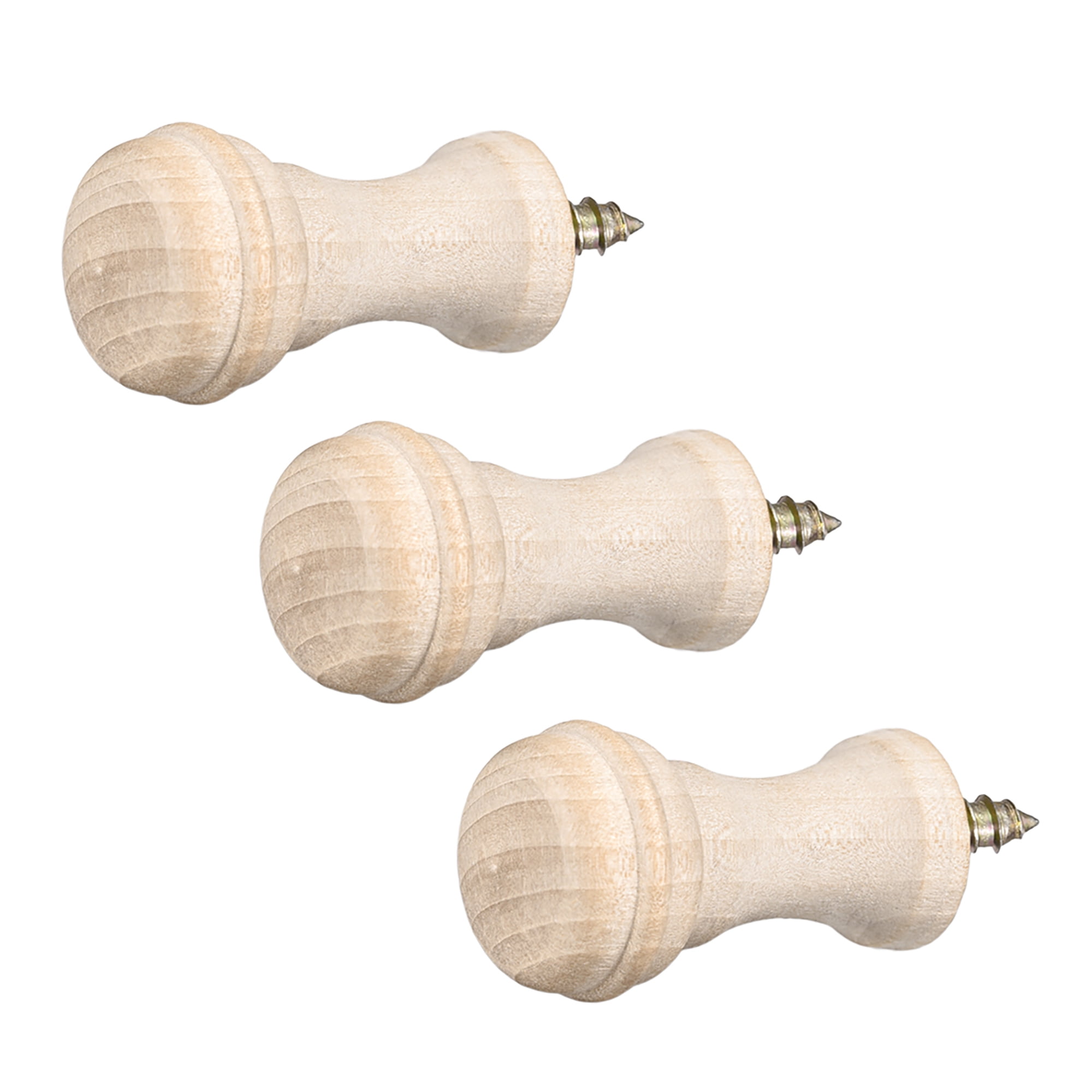 Wall Hooks ScrewOn Solid Wood Hook Coat Hook Shaker Pegs Decorative