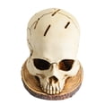 thumbnail image 3 of Soporte para Cuchillos Con Forma Calavera Estante Almacenamiento Terror Resina Halloween (25cm), 3 of 8