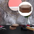 thumbnail image 3 of Wedding Ring Box Portable Proposal Ring Wood Box Rustic Style Wooden Ring Storage Case, 3 of 9