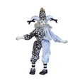 thumbnail image 4 of Muñeca de de Porcelana de 15'' para Decoración de Halloween, Manualidades, Figura de , Muñeca Arlequín para Colección de Regalos, 4 of 9