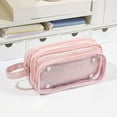 thumbnail image 1 of Large Cute Design Zipper Pouch Portable Detachable School Stationery Organizer For Teens And Adults, 1 of 3