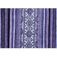 thumbnail image 1 of Ahgly Company Machine Washable Indoor Rectangle Abstract Blue Modern Area Rugs, 5' x 8', 1 of 4