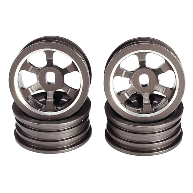 Llantas de Rueda de Actualización de Metal de 20 Mm Yotijar 1:28 gris
