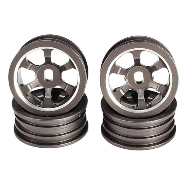 Llantas de rueda de coche RC Hugo 20 mm para 1:28 todos los modelos gris