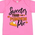 thumbnail image 4 of Inktastic Thanksgiving Sweeter Than Pumpkin Pie Boys or Girls Baby Bodysuit, 4 of 5