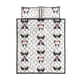 thumbnail image 5 of Cute Boston Terrier Pokka Dot Pattern Juego de Cama Edredón, 5 of 5