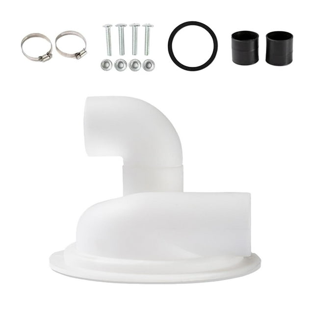 Separador de polvo al vacío, tapa separadora ciclónica con codo, plástico para carpintería, bricolaje, cubierta ciclónica fácil de instalar, colector ,