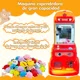 thumbnail image 4 of Máquina de Garras para Niños, Máquina de Peluches, Nuevo Juguete Infantil, incluye 500 Fichas de Juego, 54 × 64 × 121 cm (Rojo), 4 of 5