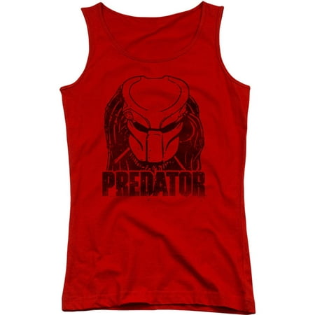 Predator Women's  Logo Womens Tank Red