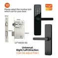 thumbnail image 2 of Door Lock, Biometric Finrprint Door Locks Smart Lock Tuya App Remote Unlocking Keyless Lock Digital Electronic Door Lock ,Easy to Install, 2 of 7
