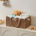 thumbnail image 4 of HBlife Baby Diaper Caddy Organizer, Paper Rope Nursery Storage Bin Baskets, Baby Shower Gifts, 4 of 7