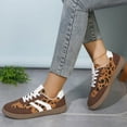 thumbnail image 5 of Women's Casual Shoes Platform Sneakers Fashion Animal Print Lace Up Comfort Lightweight Non Durable Design for Everyday Wear, 5 of 9