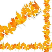Fall Bulletin Board Borders 32.8Ft Colorful Maple Leaves Shape Die-Cut Bulletin Board Strips Thanksgiving Autumn Leaf Bulletin Board Trim