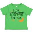 thumbnail image 3 of Inktastic I Love My Grandad To The Moon and Back Boys or Girls Toddler T-Shirt, 3 of 5