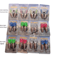 thumbnail image 4 of Luz de válvula de bicicleta, luz de boquilla de aire con forma de cabeza fantasma, luz colorida para montar en Hot Wheel, equipo de conducción, 4 of 6