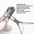 thumbnail image 4 of Side Cutter, 2pcs Comfortable Grip High Accuracy Flush Cutter Steel  For Electronics Repair For Jewelry Processing, 4 of 8