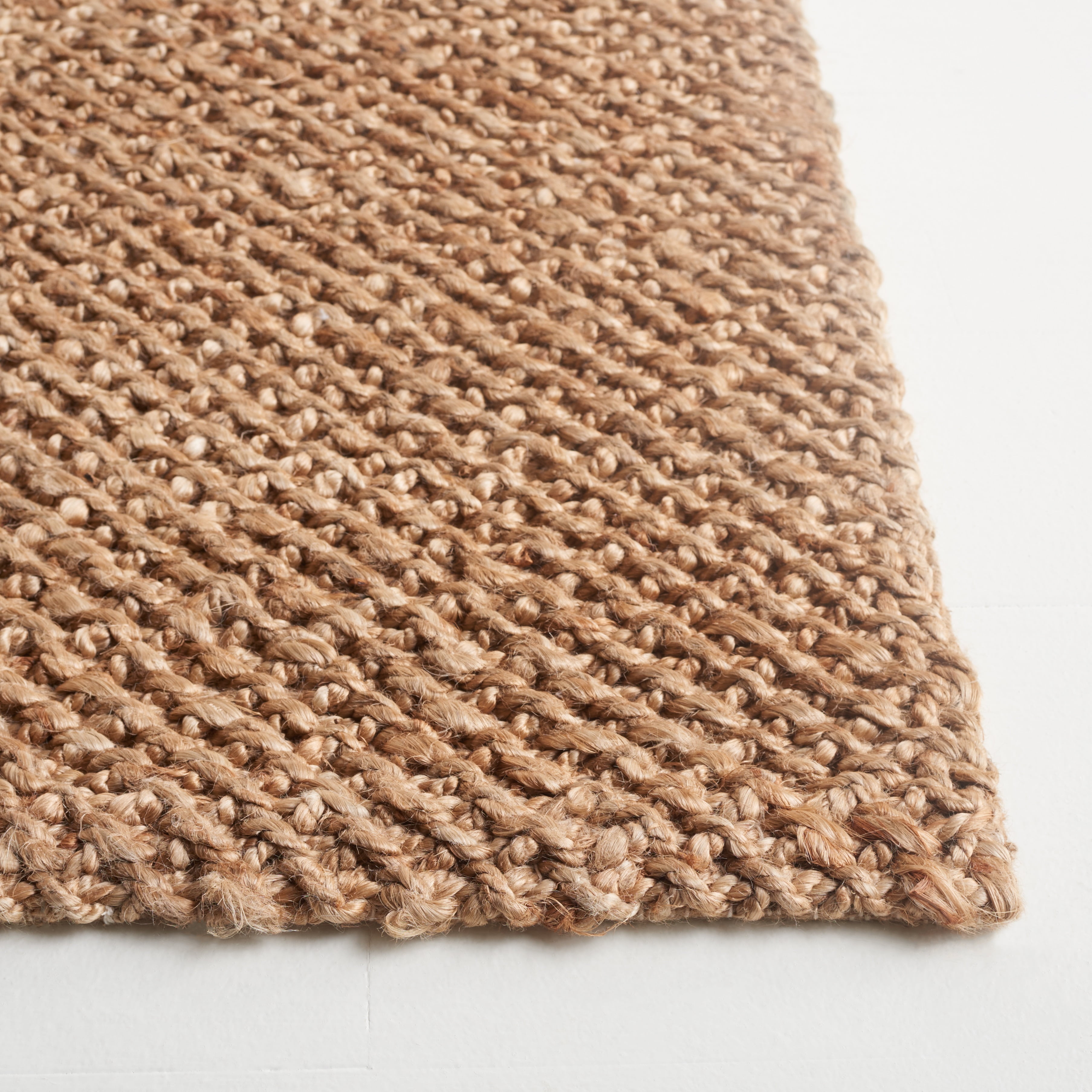 SAFAVIEH Natural Fiber Iacopo Solid Area Rug, Natural, 3' x 5'