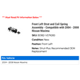 thumbnail image 2 of Front Left Strut and Coil Spring Assembly - Compatible with 2004 - 2008 Nissan Maxima 2005 2006 2007, 2 of 2